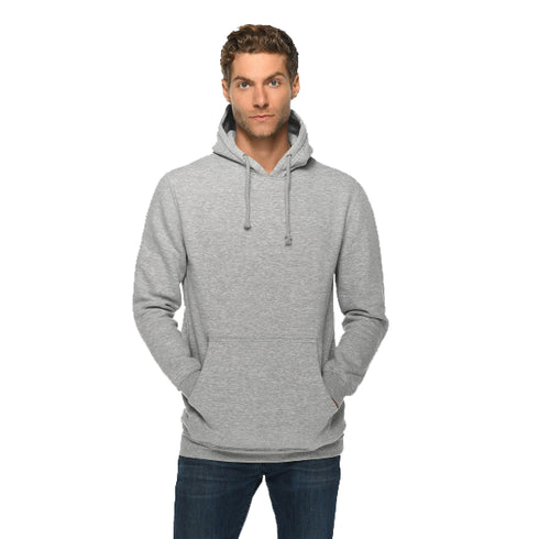 Heavy Weight Gray Hoodie Model